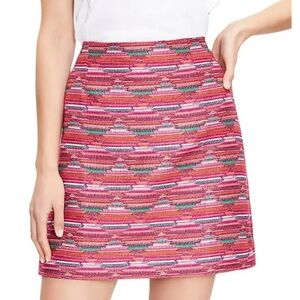 Loft Ikat Jacquard Mini Skirt, size 10